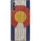 Colorado Flag Dark Wood Galaxy Note 10 Plus Skin