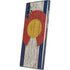 Colorado Flag Dark Wood Galaxy Note 10 Plus Skin