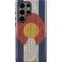 Colorado Flag Dark Wood Galaxy S23 Ultra Pro Case
