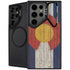 Colorado Flag Dark Wood Galaxy S25 Ultra Kickstand Case
