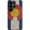 Colorado Flag Dark Wood Galaxy S26 Ultra Impact Case