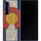 Colorado Flag Dark Wood Galaxy Z Fold6 Skin