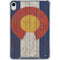 Colorado Flag Dark Wood iPad 11th Gen (2025) Clear Case
