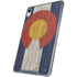 Colorado Flag Dark Wood iPad 11th Gen (2025) Clear Case