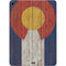 Colorado Flag Dark Wood Apple iPad Air Skin