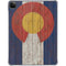 Colorado Flag Dark Wood iPad Pro 11in (2024) Clear Case