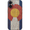 Colorado Flag Dark Wood iPhone 16 Skin