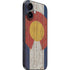 Colorado Flag Dark Wood iPhone 16 Skin