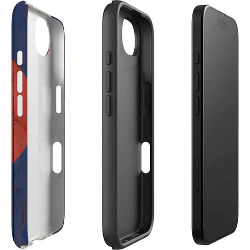 Colorado Flag Dark Wood iPhone 16e Impact Case