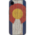 Colorado Flag Dark Wood iPhone 16e Skin