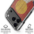 Colorado Flag Dark Wood iPhone 18 Pro Clear Case