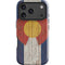 Colorado Flag Dark Wood iPhone 18 Pro Impact Case
