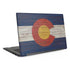 Colorado Flag Dark Wood Dell Latitude Skin