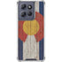 Colorado Flag Dark Wood Moto G Stylus 5G (2025) Clear Case