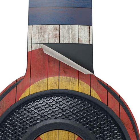 Colorado Flag Dark Wood Razer Kraken X Skin