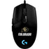 University of Colorado CU Logo on Black G203 Prodigy RGB Wired Gaming Mouse Skin