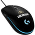University of Colorado CU Logo on Black G203 Prodigy RGB Wired Gaming Mouse Skin