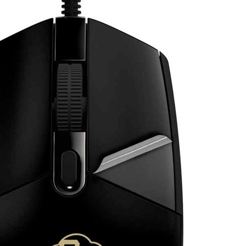 University of Colorado CU Logo on Black G203 Prodigy RGB Wired Gaming Mouse Skin
