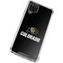 University of Colorado CU Logo on Black Galaxy A12 Clear Case