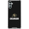 University of Colorado CU Logo on Black Galaxy A13 5G Clear Case