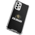 University of Colorado CU Logo on Black Galaxy A53 5G Clear Case