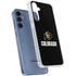 University of Colorado CU Logo on Black Galaxy A55 5G Clear Case