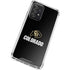 University of Colorado CU Logo on Black Galaxy A72 5G Clear Case