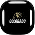University of Colorado CU Logo on Black Galaxy Buds Live Skin