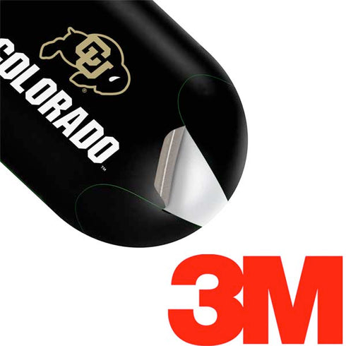 University of Colorado CU Logo on Black Galaxy Buds Plus Skin