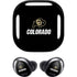 University of Colorado CU Logo on Black Galaxy Buds Pro Skin