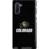 University of Colorado CU Logo on Black Galaxy Cases