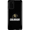 University of Colorado CU Logo on Black Galaxy Note20 5G Pro Case