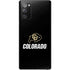 University of Colorado CU Logo on Black Galaxy Note20 5G Skin