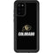 University of Colorado CU Logo on Black Galaxy S20 Plus Waterproof Case