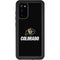 University of Colorado CU Logo on Black Galaxy S20 Waterproof Case
