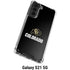 University of Colorado CU Logo on Black Galaxy S21 5G Clear Case