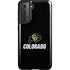 University of Colorado CU Logo on Black Galaxy S21 5G Pro Case