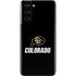 University of Colorado CU Logo on Black Galaxy S21 5G Skin
