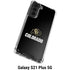 University of Colorado CU Logo on Black Galaxy S21 Plus 5G Clear Case