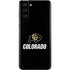 University of Colorado CU Logo on Black Galaxy S21 Plus 5G Skin