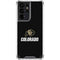 University of Colorado CU Logo on Black Galaxy S21 Ultra 5G Clear Case