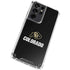 University of Colorado CU Logo on Black Galaxy S21 Ultra 5G Clear Case
