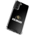 University of Colorado CU Logo on Black Galaxy S22 Plus Clear Case