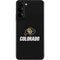 University of Colorado CU Logo on Black Galaxy S22 Plus Skin
