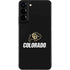 University of Colorado CU Logo on Black Galaxy S22 Plus Skin