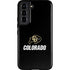University of Colorado CU Logo on Black Galaxy S22 Pro Case