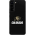 University of Colorado CU Logo on Black Galaxy S22 Skin