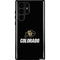 University of Colorado CU Logo on Black Galaxy S22 Ultra Pro Case