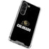 University of Colorado CU Logo on Black Galaxy S23 Clear Case