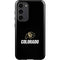 University of Colorado CU Logo on Black Galaxy S23 Plus Pro Case